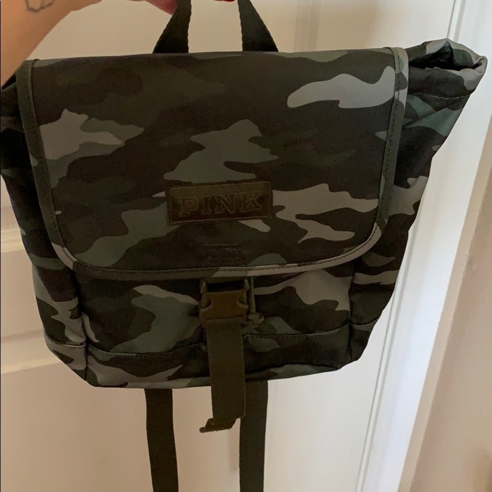 Pink back pack